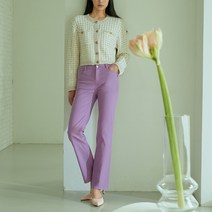 스튜디오럭스 여성용 컬러 데님 팬츠