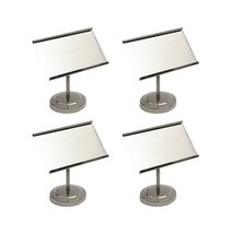 대한 스탠드 메탈 명함 꽂이 B타입 4p, 실버