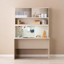 리바트 로넌 1200 책상세트 일반형 방문설치, 아이보리