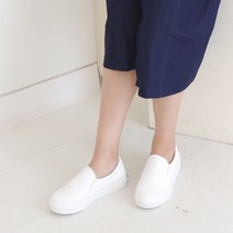 슈벨 푹신 캐주얼 통굽 슬리브 슬립온
