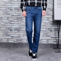 타운클로 남성용 워싱 히든밴딩 청바지