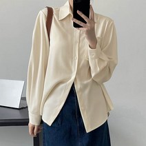 앤드스타일 여성용 C3 룩포켓 링클프리 긴팔 셔츠 블라우스 261359