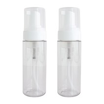 소낙소낙 깔끔보관 거품 용기 150ml, 투명, 2개