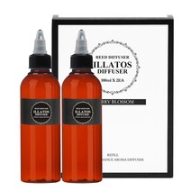 일라토스 차량용 디퓨저 리필 100ml, 체리블라썸향, 1개, 2개입