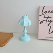 와다다샵 빈티지 미니 LED 무드등, 라이트블루