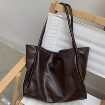 지니얼 여성용 빅사이즈 가죽 숄더백 GA2759