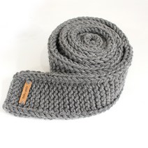 아이코드 DIY 미니 목도리 만들기, 1개, 182 그레이