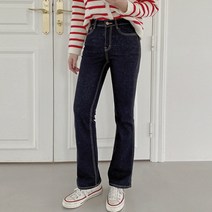 패션풀 여성용 메오 기모 부츠컷 데님 팬츠 29139