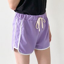 헤이진 여성용 랍빠 3부 트레이닝 숏 팬츠