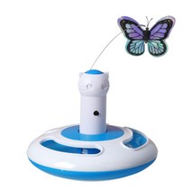 딩동펫 고양이 3in1 트랙볼 자동 장난감, 혼합색상, HP137