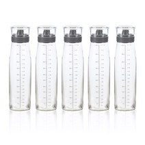 시노글라스 오일병 다크그레이, 5개, 500ml