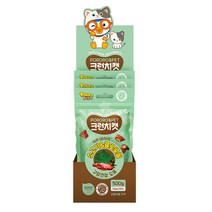 뽀로로펫 크런치캣 고양이간식 소 50g, 소고기   클로로필, 10개