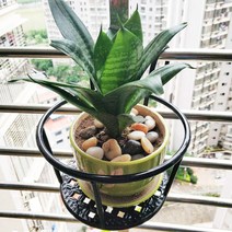 베란다 화분 걸이대, 01 블랙