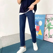 맨타임 남성용 ALW 올데이 히든밴딩 테이퍼드 데님