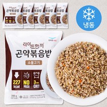 한우물 라이트한끼 곤약 볶음밥 소불고기 (냉동), 200g, 6개