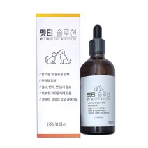 펫티솔루션 반려동물 물에 타먹는 영양제 스포이드형 100ml, 프로바이오틱스, 1개