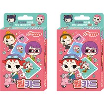 아이누리 밍꼬발랄 원카드 IN2740 2p, 혼합색상
