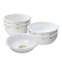 코렐 올리브가든 2인 접시세트 6p, 1세트, 한국형 밥공기 2p + 국대접 2p + 앞접시 2p