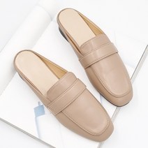 와이제이인터네셔널 여성용 베이직 미들힐 뮬 블로퍼 YJ0094