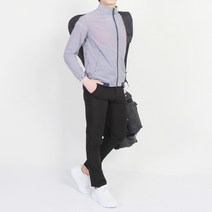 더마인드 남성용 BL 나염 골프 점퍼