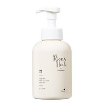 살림백서 라이스 앤 허브 핸드워시 로지피치, 1개, 500ml