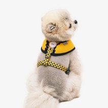 리얼펫 강아지 유니크 보아 하네스, Yellow