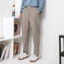 단군기획 남성용 링클프리 테이퍼드 밴딩 팬츠