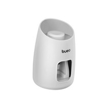 자동 치약디스펜서 치약짜개 화이트, 1개