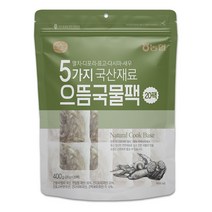 농협 으뜸 국물팩 20p, 1개, 400g