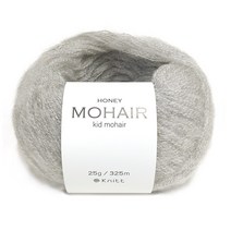 니뜨 허니 모헤어실(25g), 09_연그레이, 1개