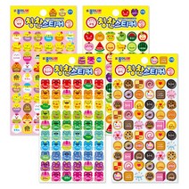 종이나라 1000 칭찬스티커 (7매입) 4종 택1, 과일, 과일