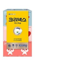 크리넥스 미니 카카오 1/2 티슈, 460매, 6개