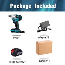 충전임팩 전동 렌치 임팩트렌치 세트 브러시리스 무선 전기 임팩트 충전식 인치 공구는 데, 우리를, d