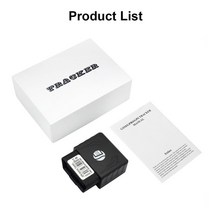 OBD GPS 추적기 TK306 16PIN 플매트 카펫 러그 플레이 자동차 GSM OBD2 추적 장치 온라인 소프트웨어 앱으로 로케이터 OBDII, [01] Black, 01 Black