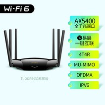 유무선공유기 TP-LINK무선 라우터 전체기가바이트 포트 AX6000듀얼주파수 5G가정용 드릴 고속 WiFi6광학섬유 별장 큰집스타일 tplink육상 XDR6060YIZHAN, T03-TL-XDR5430전시하기쉬운타입, C01-표준 배치
