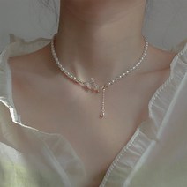 안나블링 엔젤진주 나비 목걸이