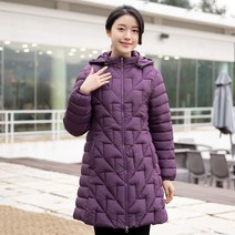 엄마옷 모슬린 하프 패딩 점퍼 JP212025마담 미시옷 50대 중년여성의류 60대 엄마옷 빅사이즈 할머니옷 여성옷