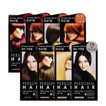 토니모리 퍼스널 헤어 컬러 크림, (TM00000098) 블랙