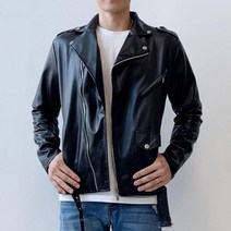 남자 인조가죽자켓 라이더자켓 간절기 패션코디룩 봄 가을 겨울