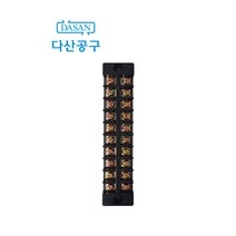 [다산에듀] 고정식 단자대 10PIN 전기기능사 실기 제어반 작업 10핀 시험장 동일 실습재료 다산공구, 1개