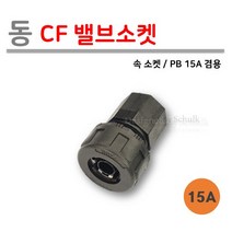 [로얄넷] 동(PB) CF 밸브소켓 15A (속나사) 사출부속, 10개입