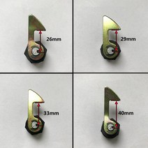 전기 자전거 트렁크 잠금 장치 스쿠터 스토리지 박스 액세서리 1 개, 03 C 33mm, 한개옵션1