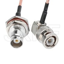 BNC 남성 여성 직각 HD-SDI 케이블 RG316 RF 동축 안테나 피그 테일 점퍼 50 Ohm 커넥터 어댑터, 07 No 7_09 70CM
