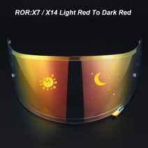 패러글라이딩 헬멧 카스코 쇼에이 글램스터 Z7 X14 RARI RX7X PISTA K1 K3V 오토크로믹 렌즈 헬멧 실드, 01 light tea deep, 1개