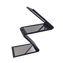 휴대용 접이식 파라노마 정수리 거울 DD-10117, 1개
