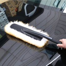 스크래치 없는 차량용 천연 양모 미세 먼지털이개 먼지떨이개 자동차 TV 가전제품 미세먼지 청소용품
