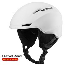 일체형 스키 헬멧 남녀노소 초경량 스노우 보드 헬멧, 6 SH-02W_58-61CM