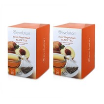 레볼루션 티 스위트 진저 피치 블랙 티 20개입 2팩 Revolution Tea Click Image to Open expanded View Sweet, 1