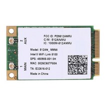 WiFi 링크 5100 AGN 무선 카드 2.4G + 5G 듀얼 미니 PCI-E 인터페이스 웹 CQ40 6520S 8730W 16FB, 01 As pictures shown