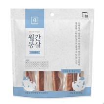 브리더랩 월간통살 강아지 고양이 겸용 가다랑어 간식 스틱타입 30개
